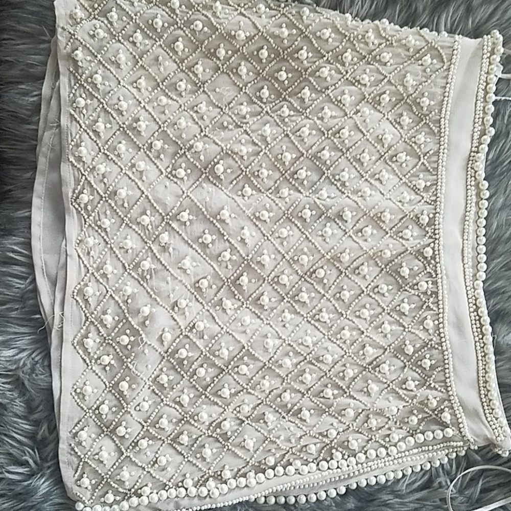 Beaded Pearl Skirt - Picture 6 of 8
